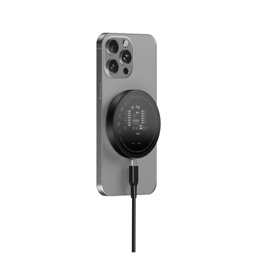 Porodo прозрачный MagSafe кабель 15W 1.8м
