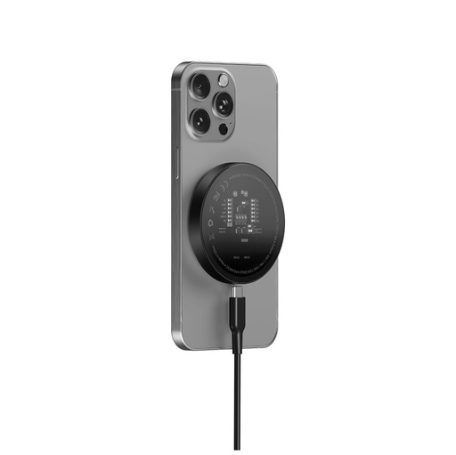 Porodo прозрачный MagSafe кабель 15W 1.2м