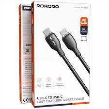 Porodo USB-C - USB-C Кабель Быстрой Зарядки и Данных