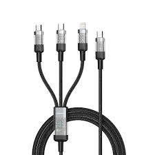 Porodo Прозрачный кабель USB-C вход быстрой зарядки