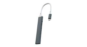 Porodo алюминиевый USB-C хаб 5Gbps