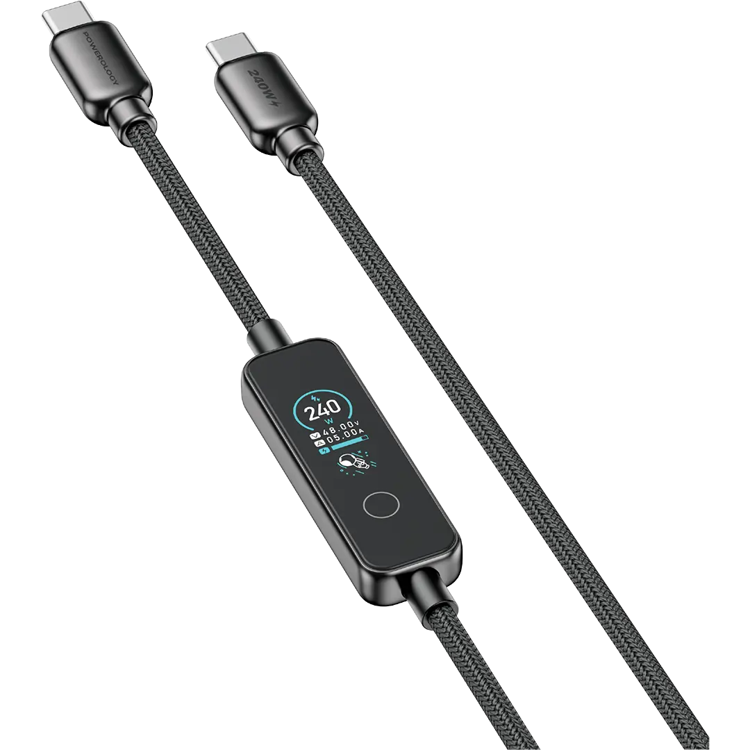 Powerology TFT Chargelink 240W USB-C кабель