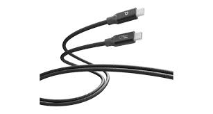 Powerology Power Sync Weave 240W USB-C–USB-C 3м кабель