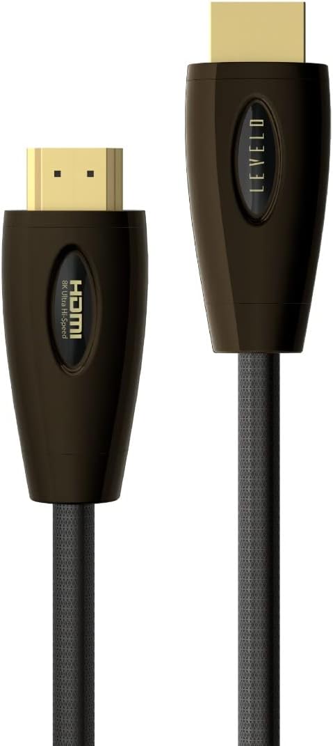 كابل HDMI Levelo Zinc-Alloy Shell 8K60Hz V2.1