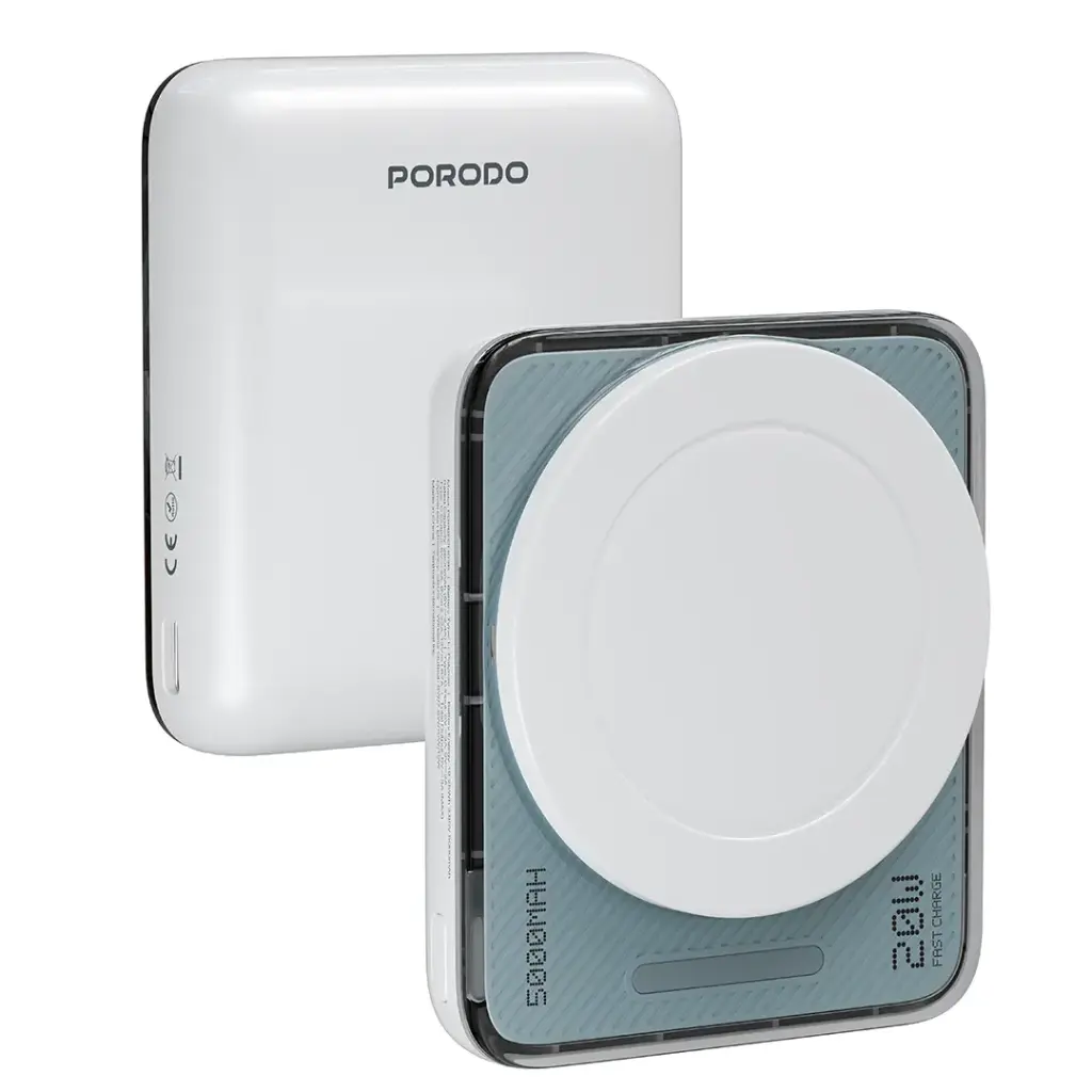 Porodo SOVO 10000mAh MagSafe power bank с LED-индикацией зарядки