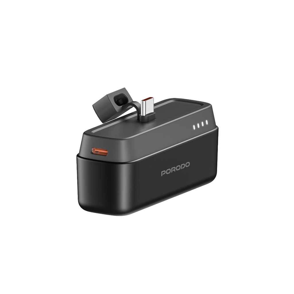 Porodo 5000mAh power bank с Type-C коннектором
