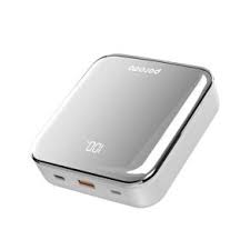 Porodo 20000mAh Mirror power bank со встроенными кабелями зарядки и подзарядки