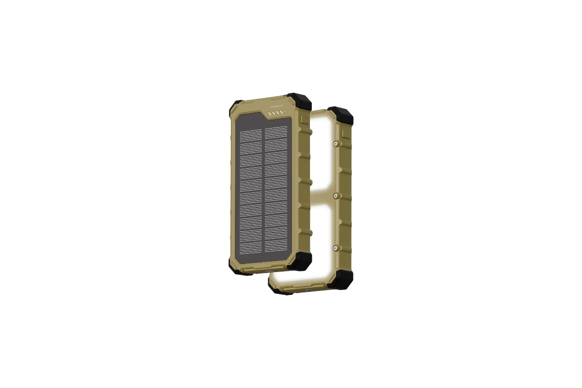 Powerology SOLARA 10000mAh Солнечный Пауэрбанк