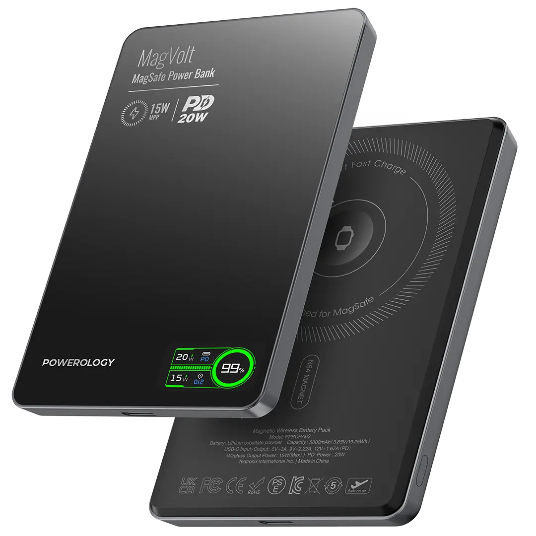 Powerology MagVolt 5000mAh Магнитный Пауэрбанк