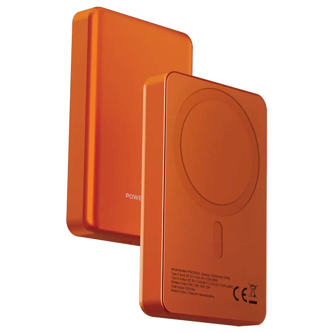 Powerology Spetelli 10000mAh Алюминиевый MagSafe PD 20W Пауэрбанк