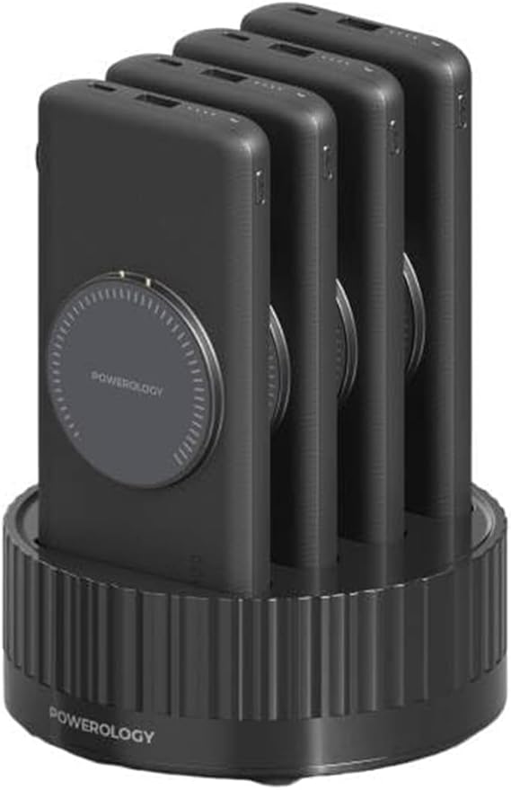 Powerology 4in1 10000mAh 20W беспроводной Пауэрбанк