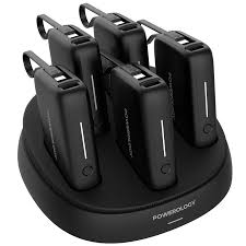 Powerology ×5 10000mAh Станция Пауэрбанк