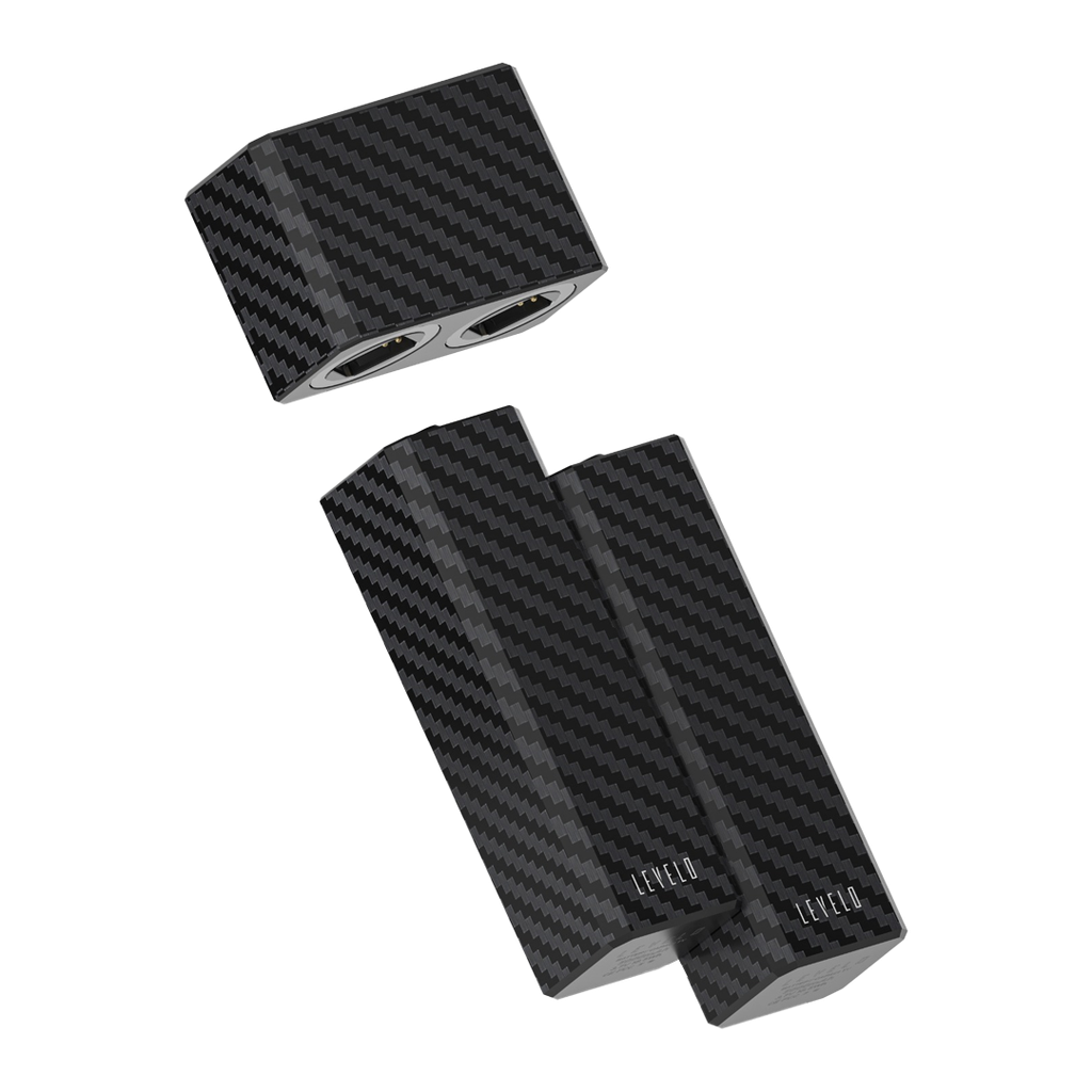 Levelo SwapCell 14400mAh 2 в 1 портативный Carbon Power Bank