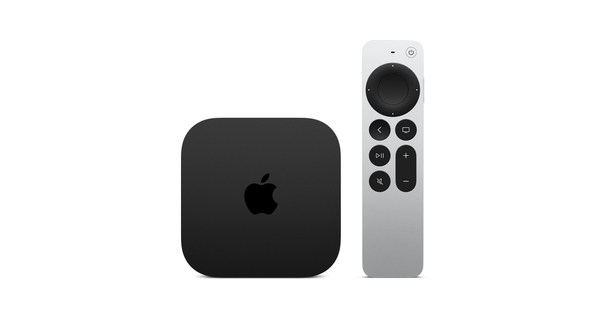 Apple TV 4K الجيل الثالث 128GB WiFi (أسود)