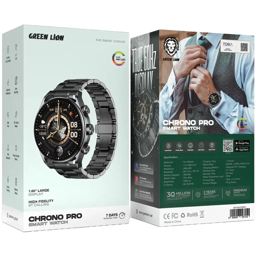 Green Lion Chrono Pro Smart Watch