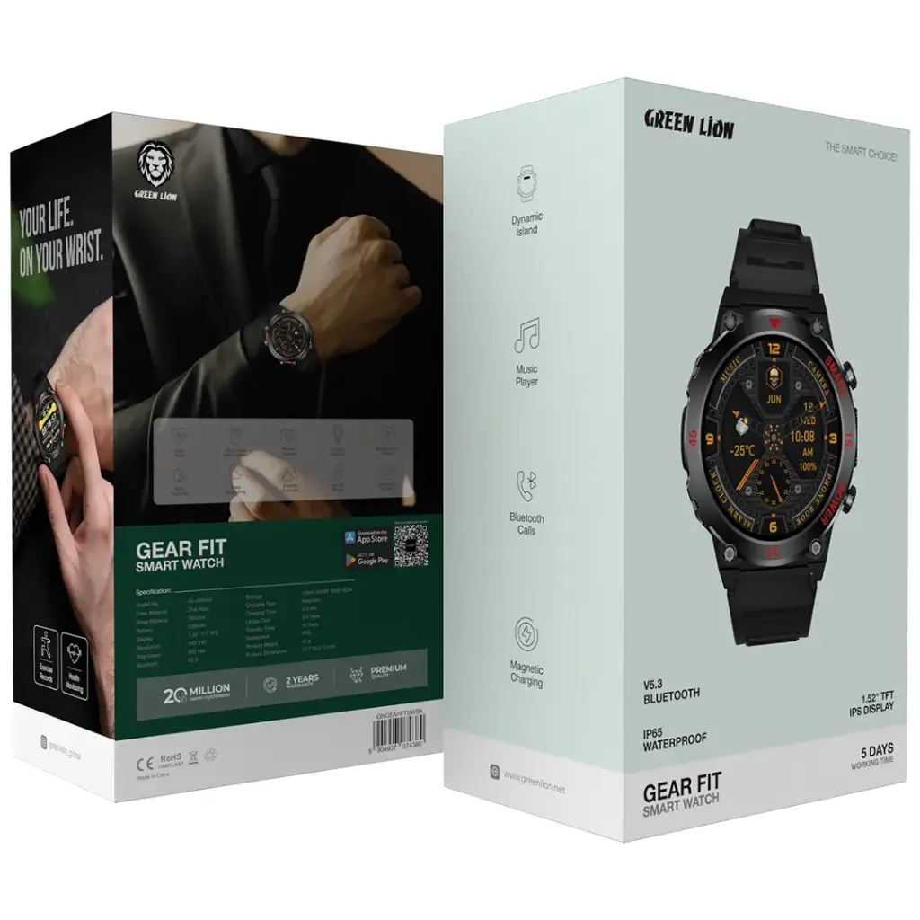 ساعات ذكية Green Lion Gear Fit