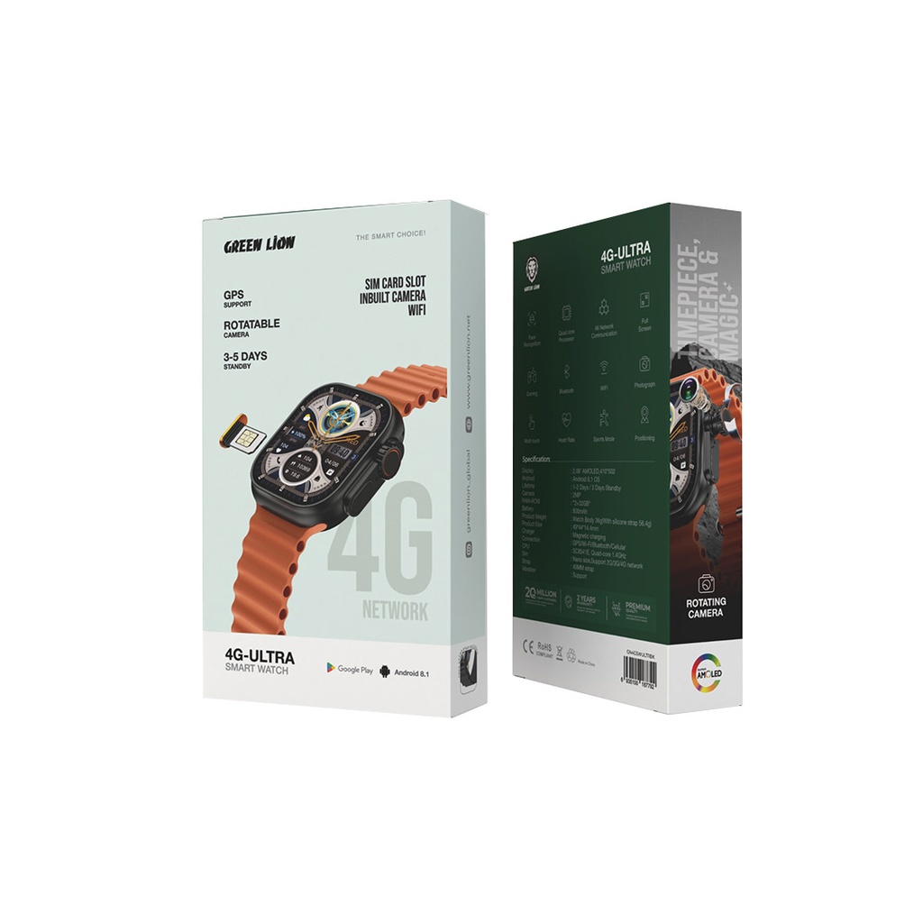 Green Lion 4G Ultra умные часы
