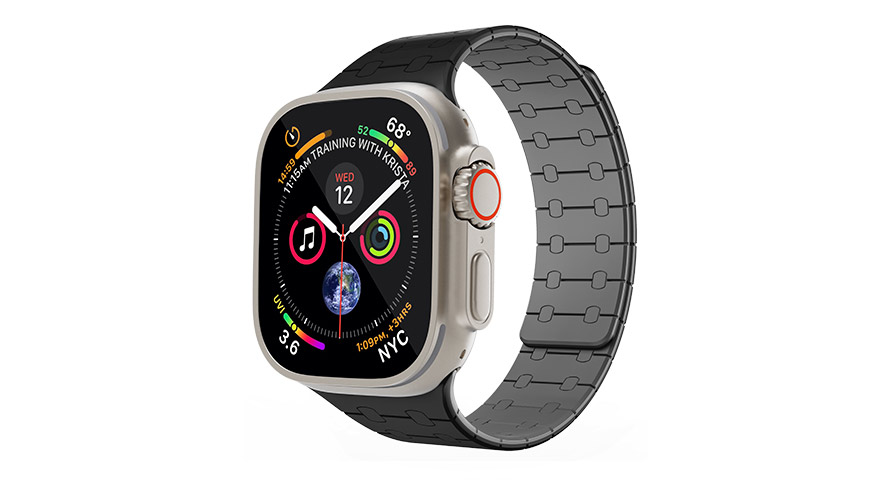 Levelo Royallink silicone watch strap