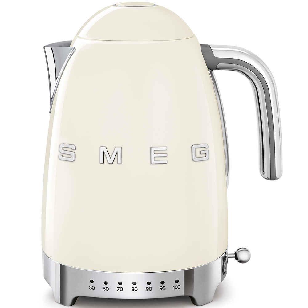 غلاية Smeg بدرجات حرارة متغيرة Cream (KLF04CRUK)