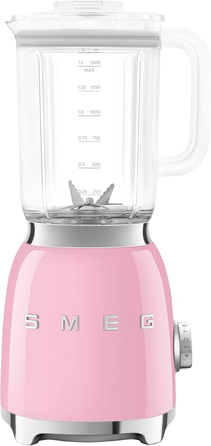خلاط Smeg Pink (BLF03PKUK)