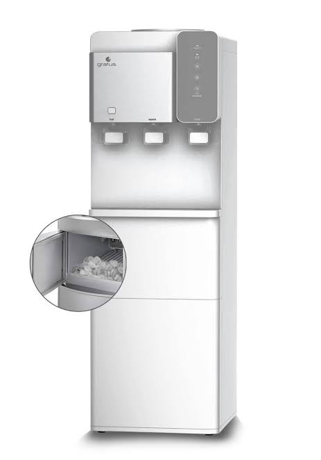 Gratus Ice Maker & Hot/Cool/Cold 3-Tap Water Dispenser White GWID1100ACR1DX