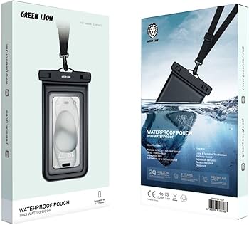 Green Lion Waterproof Pouch IPX8 Waterproof