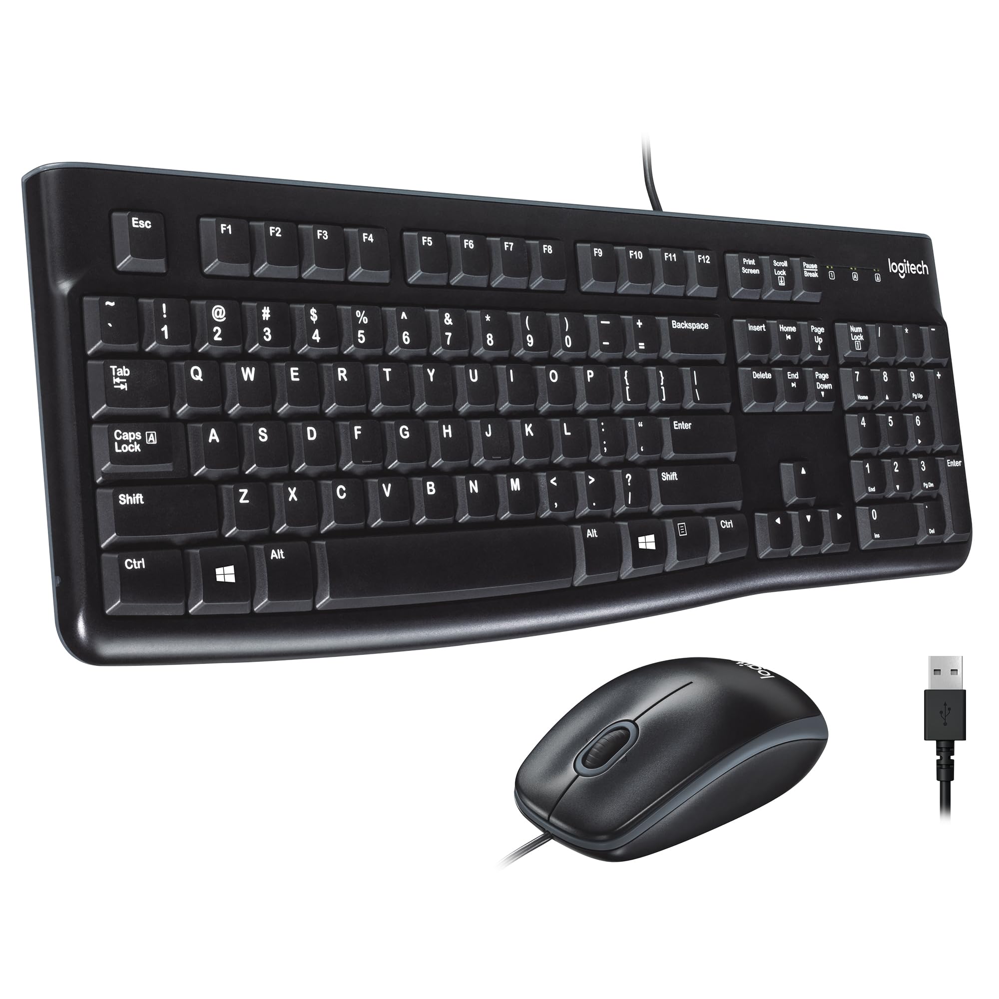Logitech MK120 USB Комплект клавиатуры и мыши