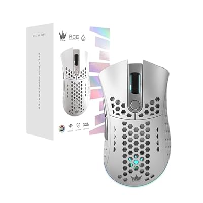 Galax Wireless Gaming Mouse HOF Ace M2 White