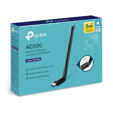 TP-Link AC600 High Gain Wireless Dual Band USB Adapter Archer T2U Plus