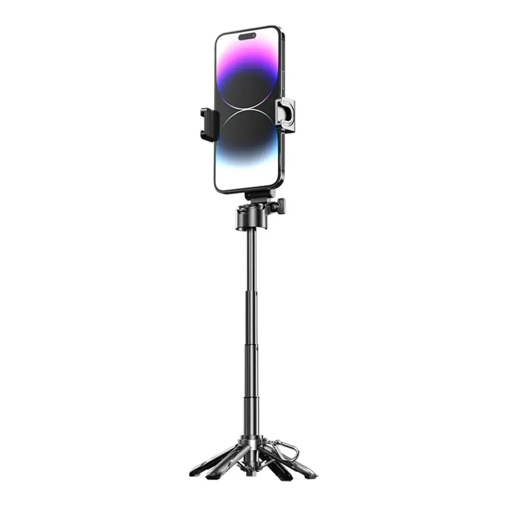 Porodo Quad Base Selfie Stick Handheld Camera Grip