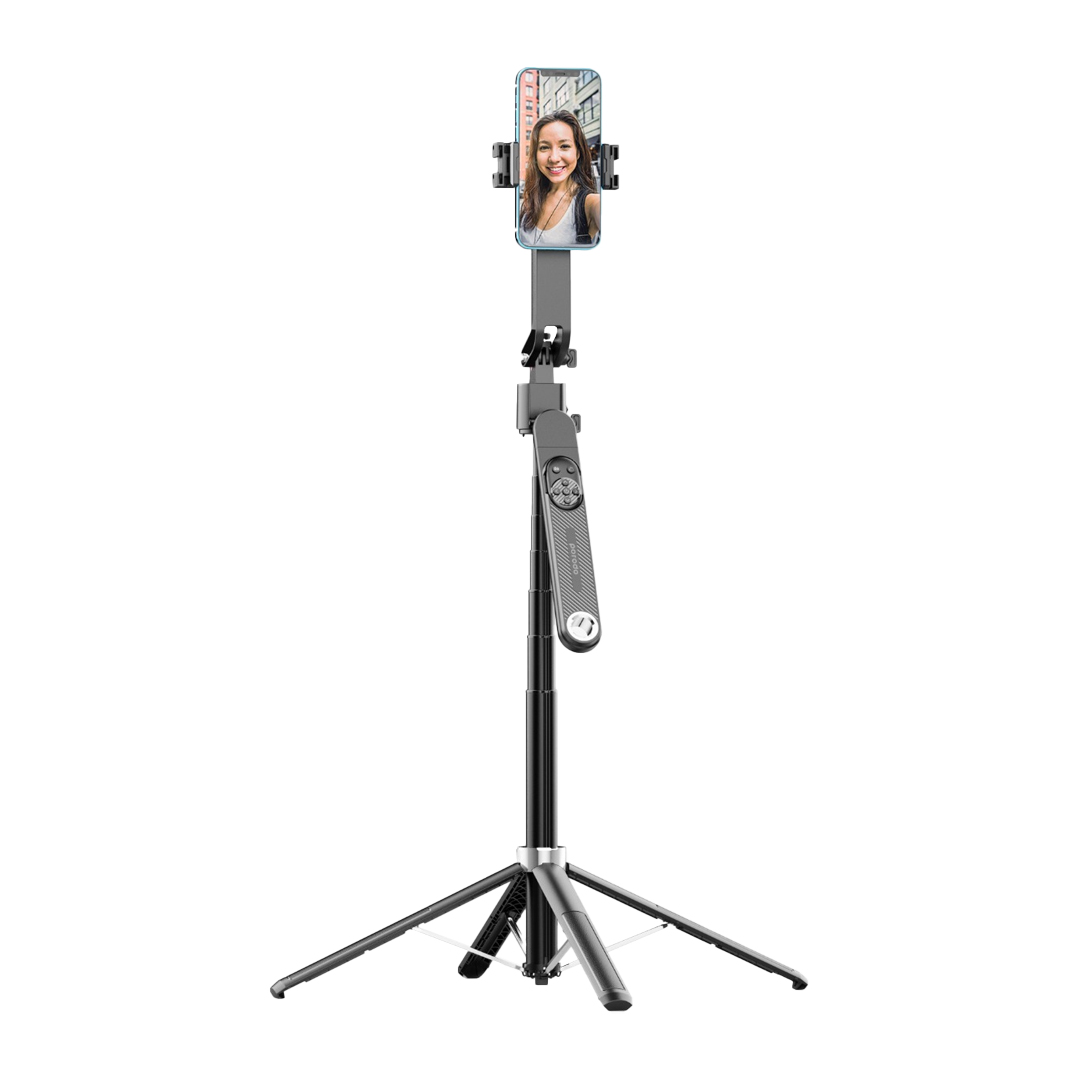 Porodo Selfie Stick with 360° AI Tracking