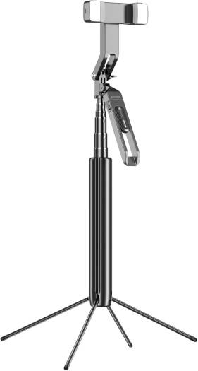 Porodo 360° Tilt Handle Media Pod Folding Quad Base