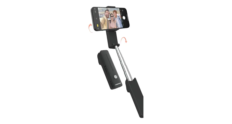 Porodo Lifestyle Ultra-Compact Bluetooth Selfie Stick