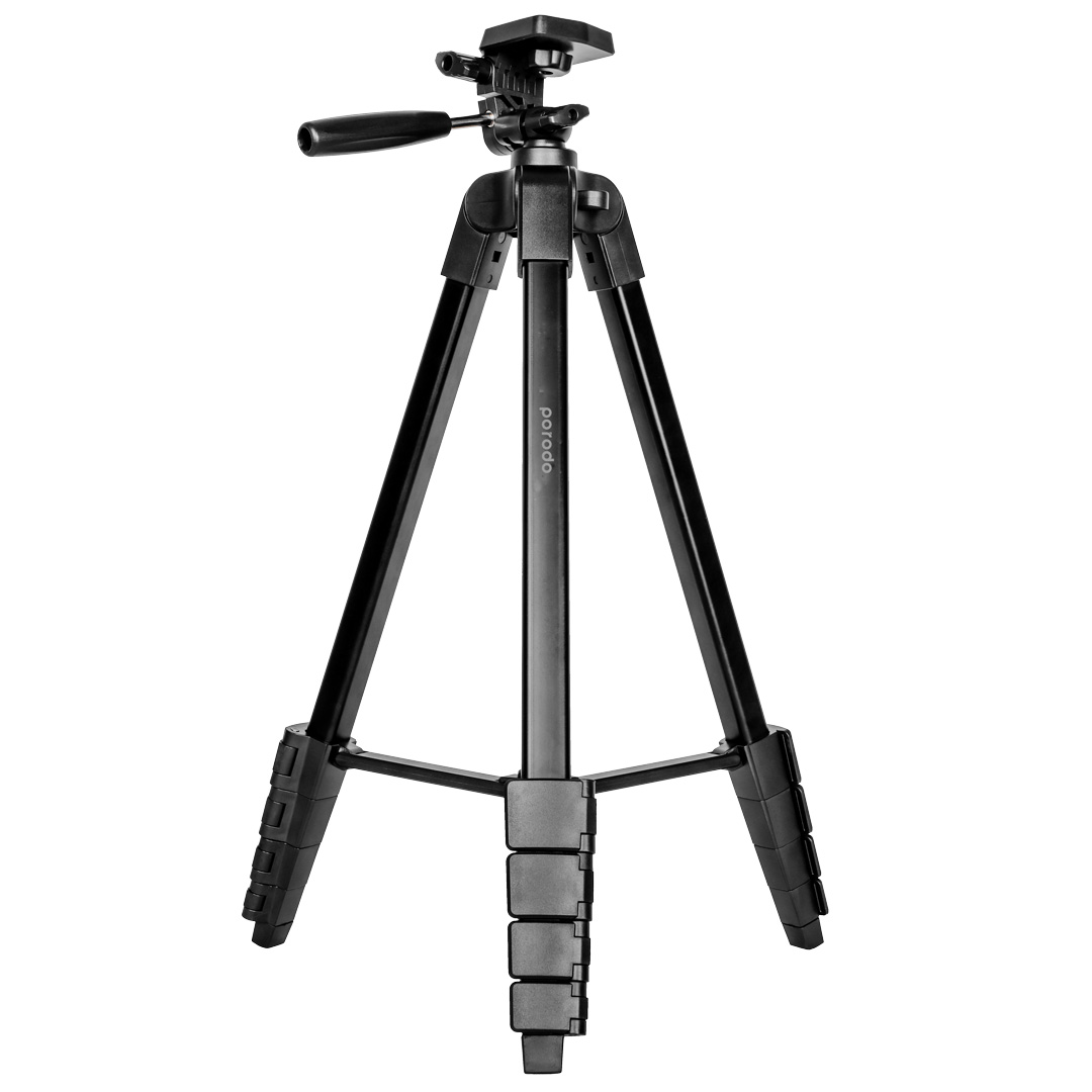 Porodo Professional Gimbal Tripod 171cm Height
